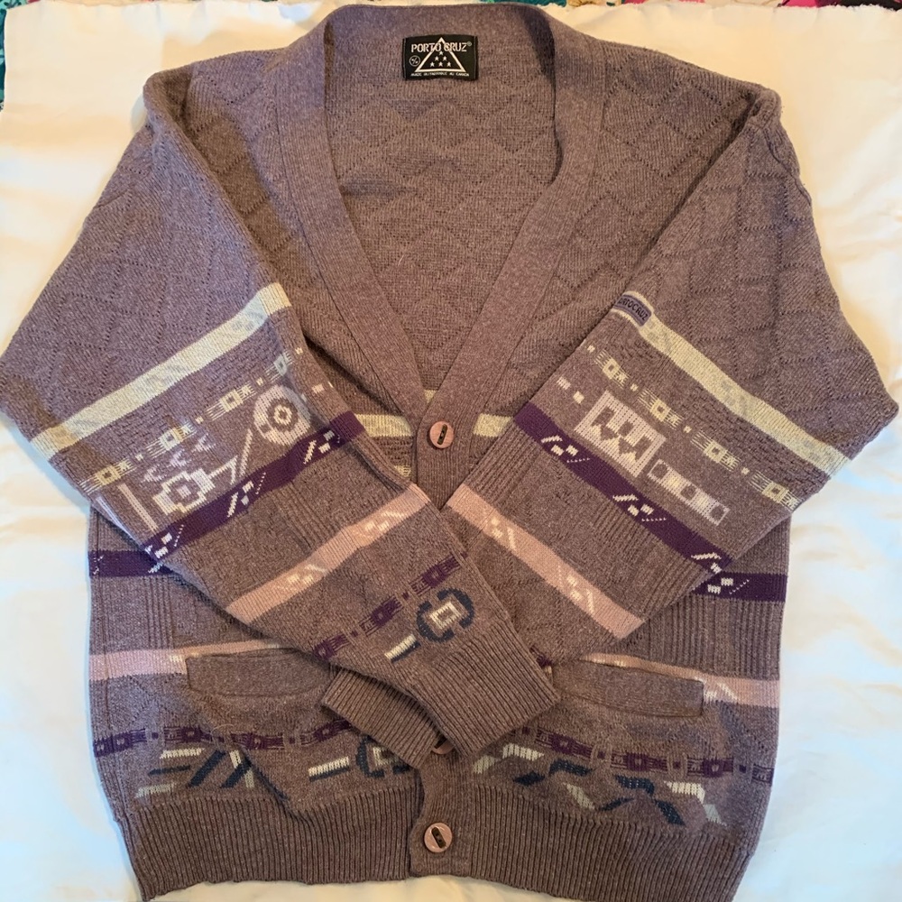 Vintage Porto Cruz cardigan in size M.